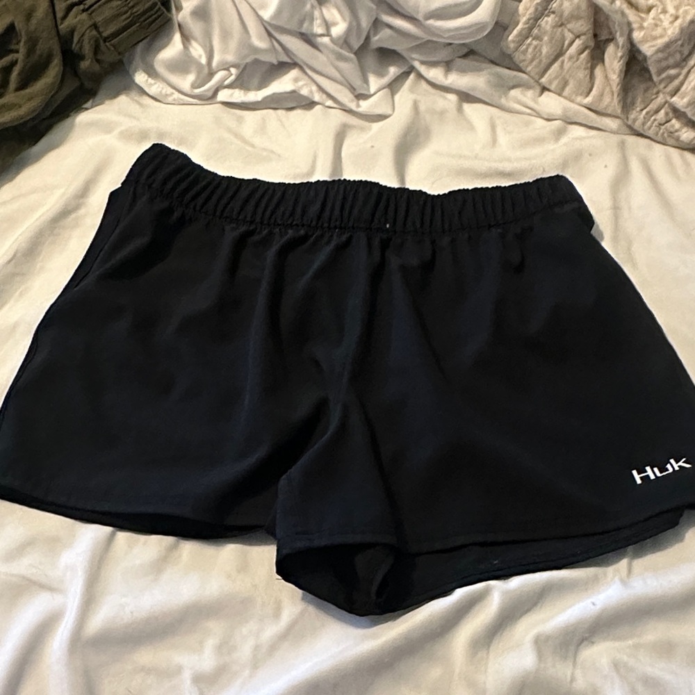 Huk Performance Athletic Shorts Black
